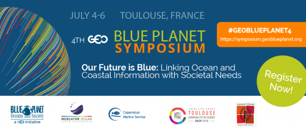 4th GEOBluePlanet Toulouse France, July 4-6