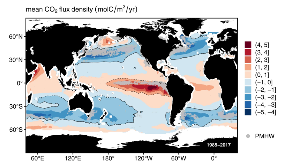 Marine heatwaves