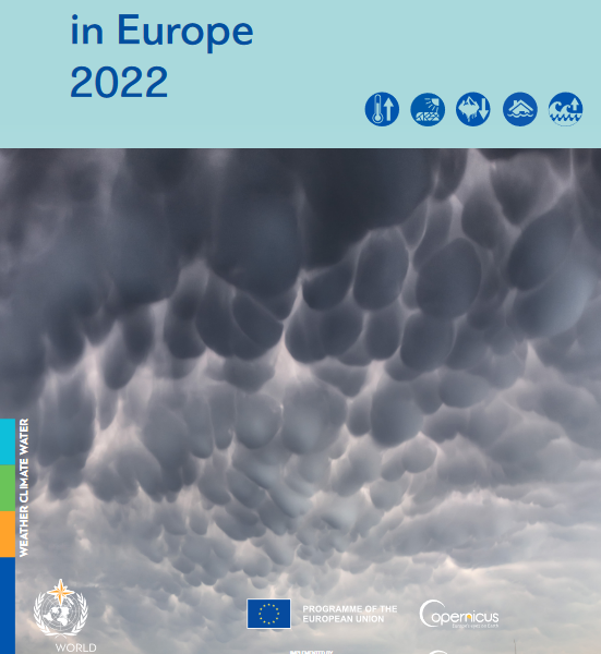 State of the climate in Europe 2022
